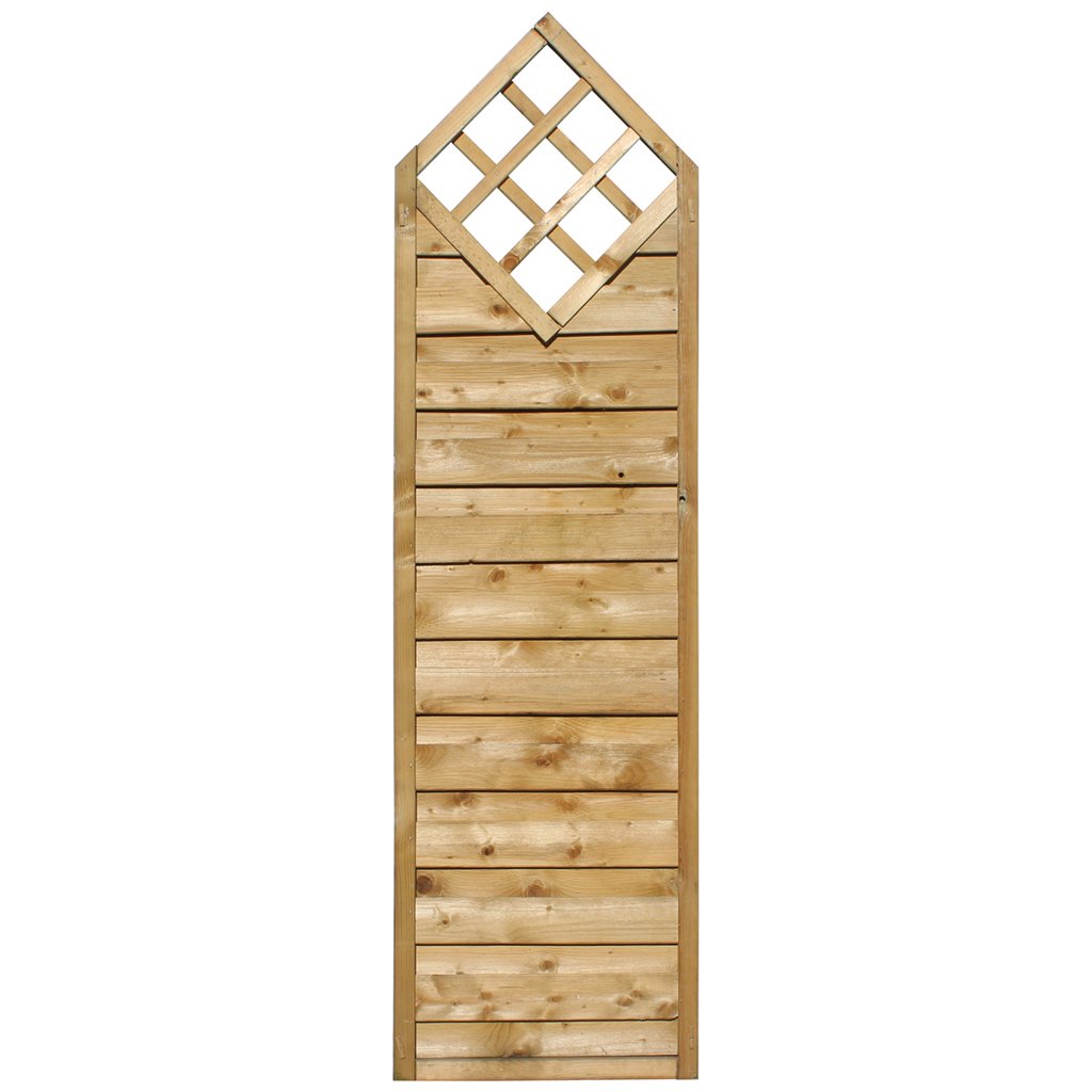 Dichtzaun Classic, spitz  - 60x180/210/180 cm