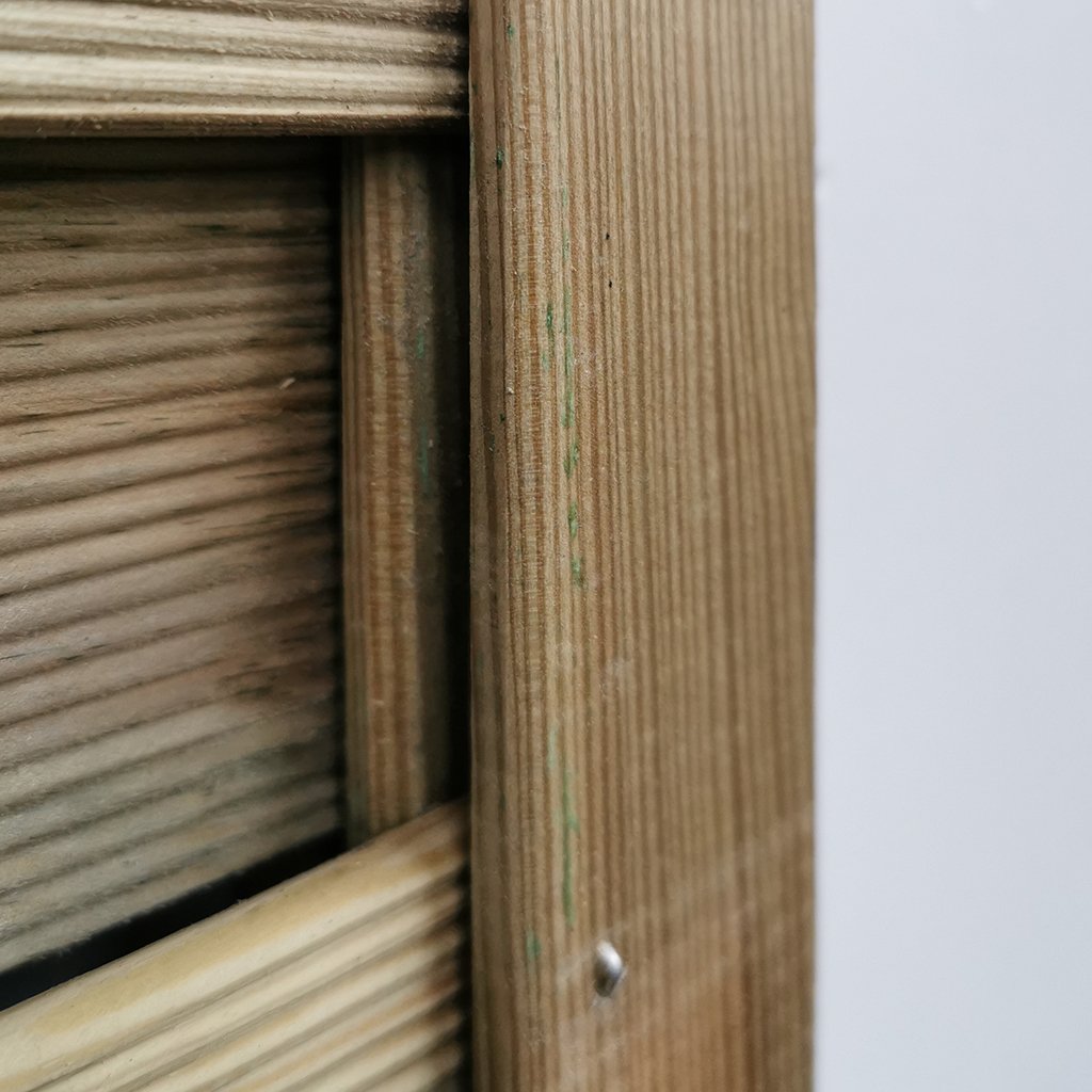 Dichtzaun Classic mit Rankgitter Detail