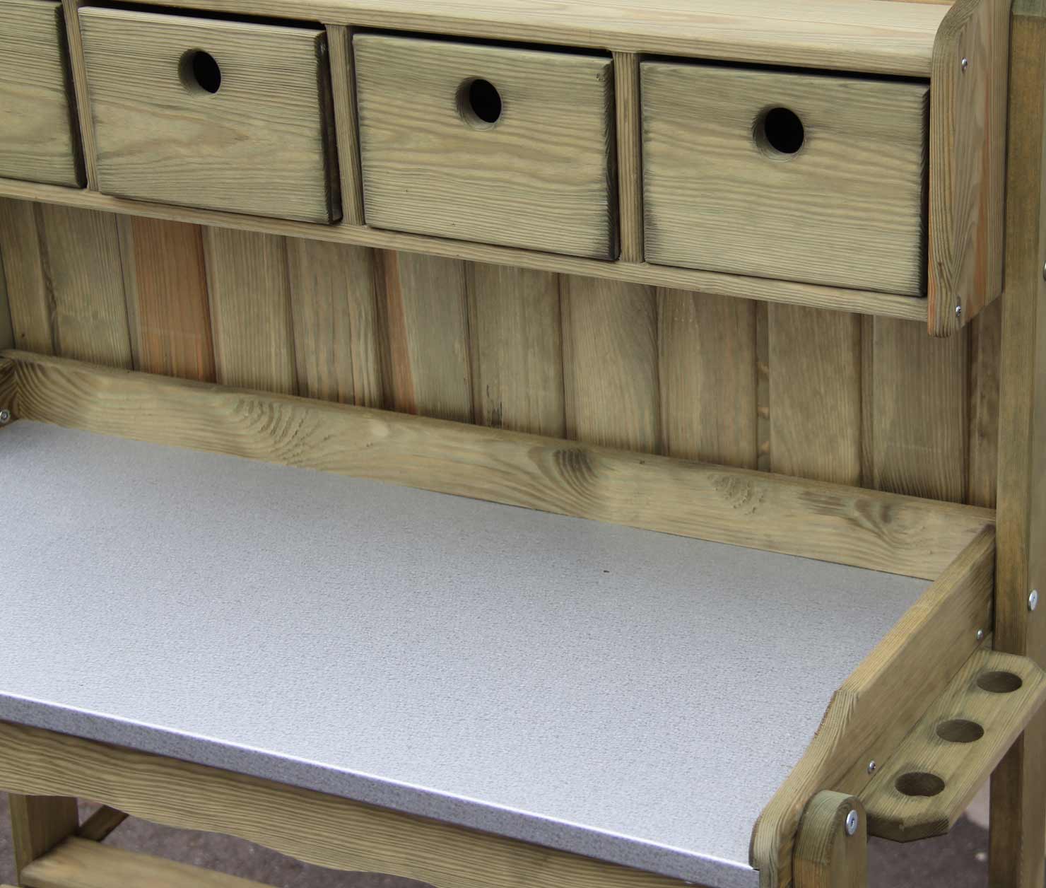 Pflanztisch mit Schubladen, kdi
