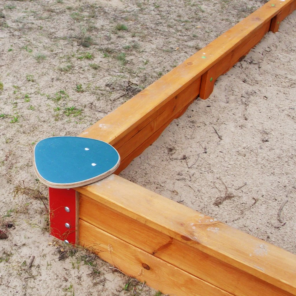 Sandkasten Greta – Nahansicht
