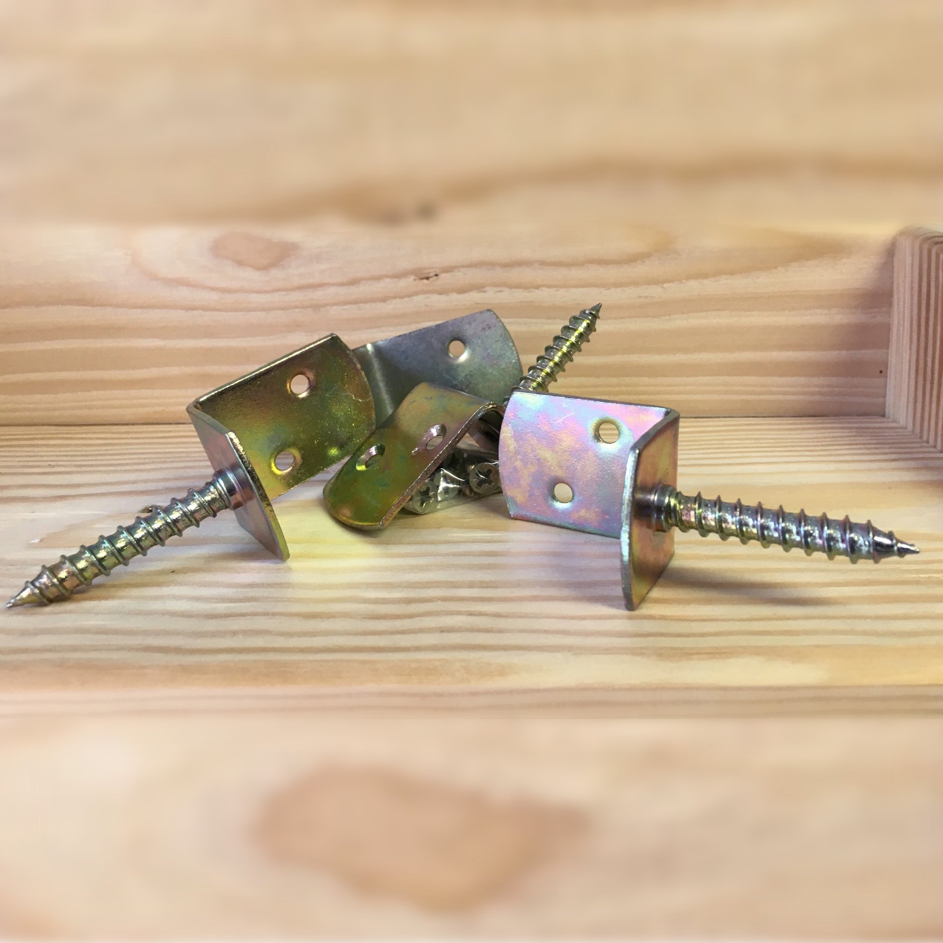 Winkelbeschläge, 4-er Set