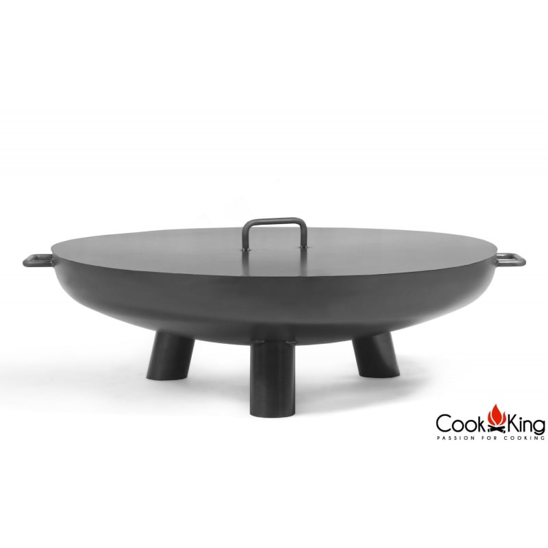 Cook King Feuerschale Bali mit geschlossenem Deckel