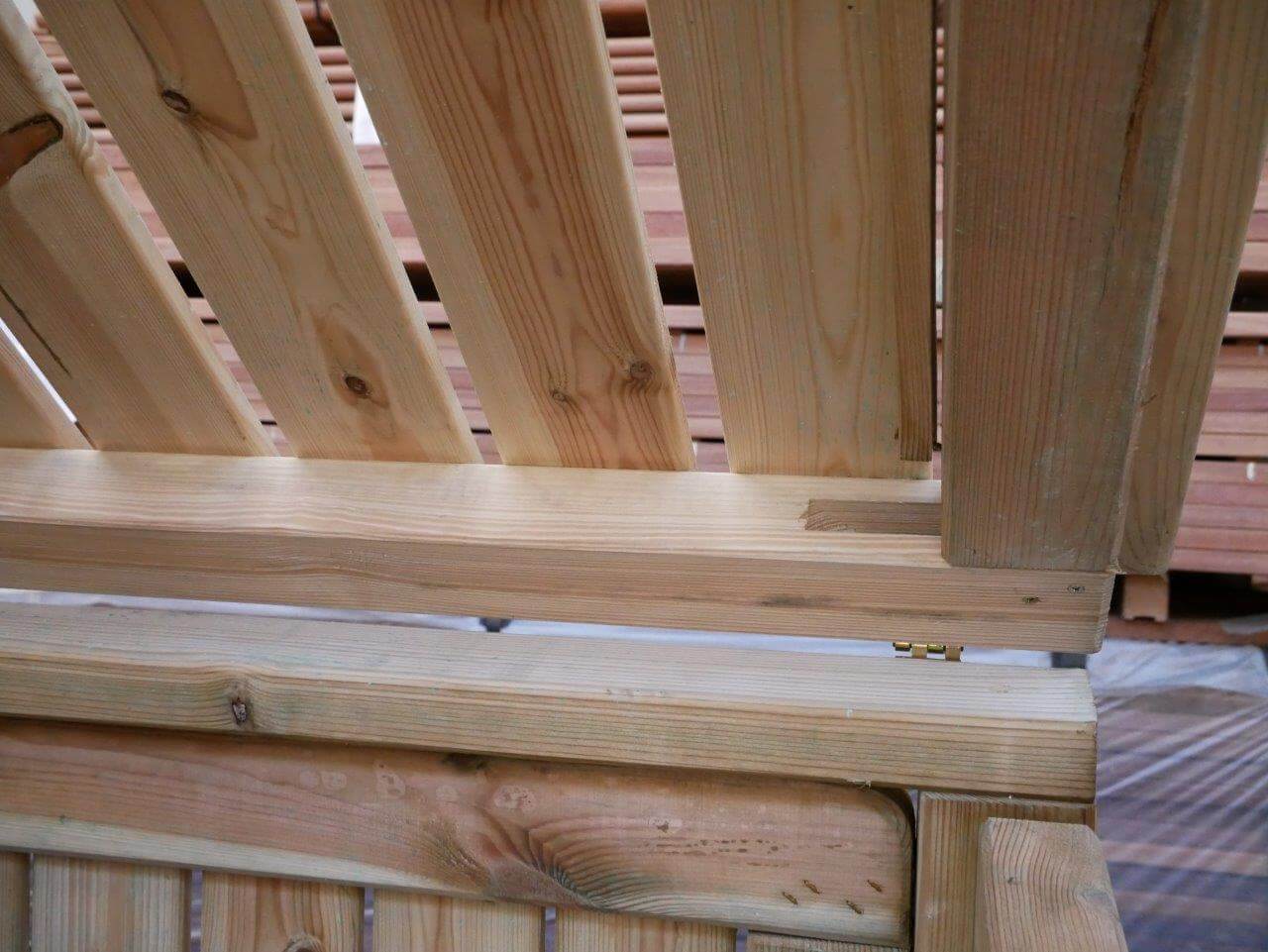 Baltrum - 3er Mülltonnenbox - Detail