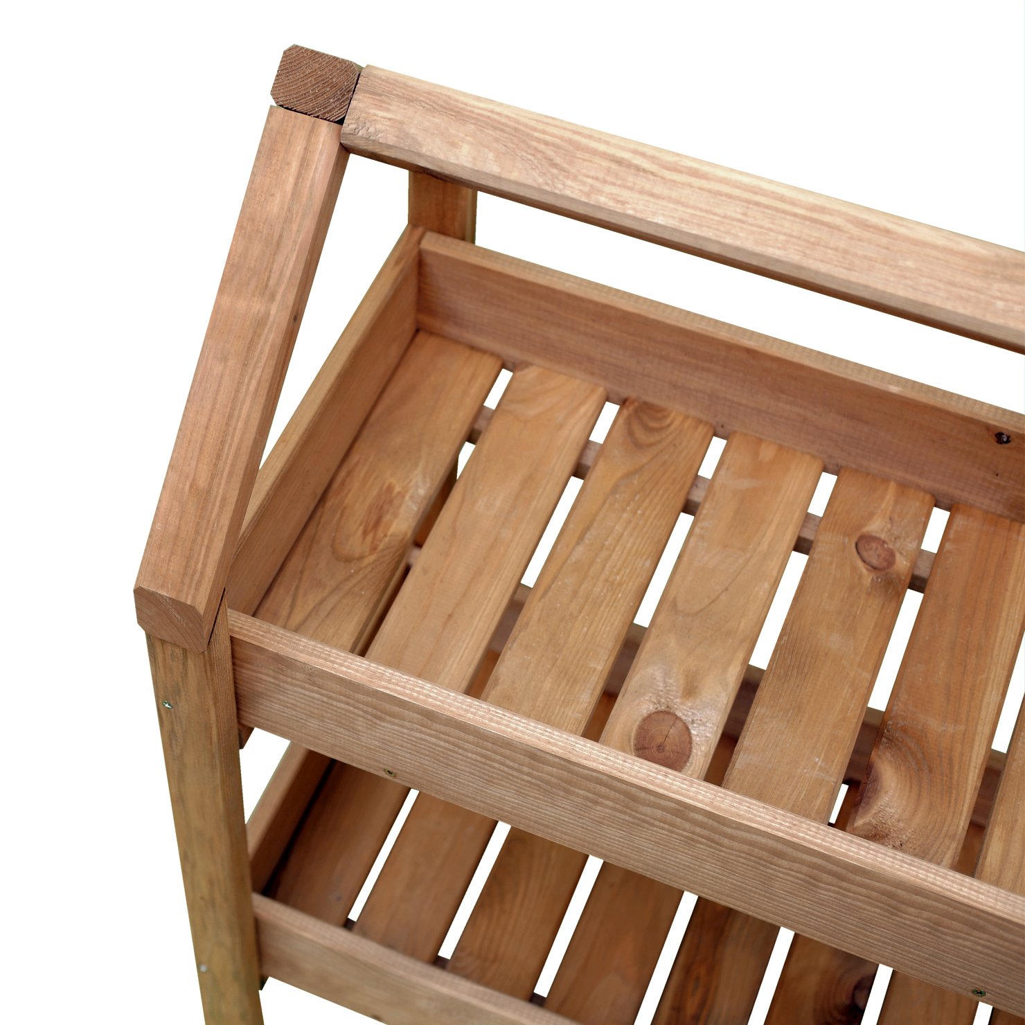 Gartenregal Ares  – Nahansicht