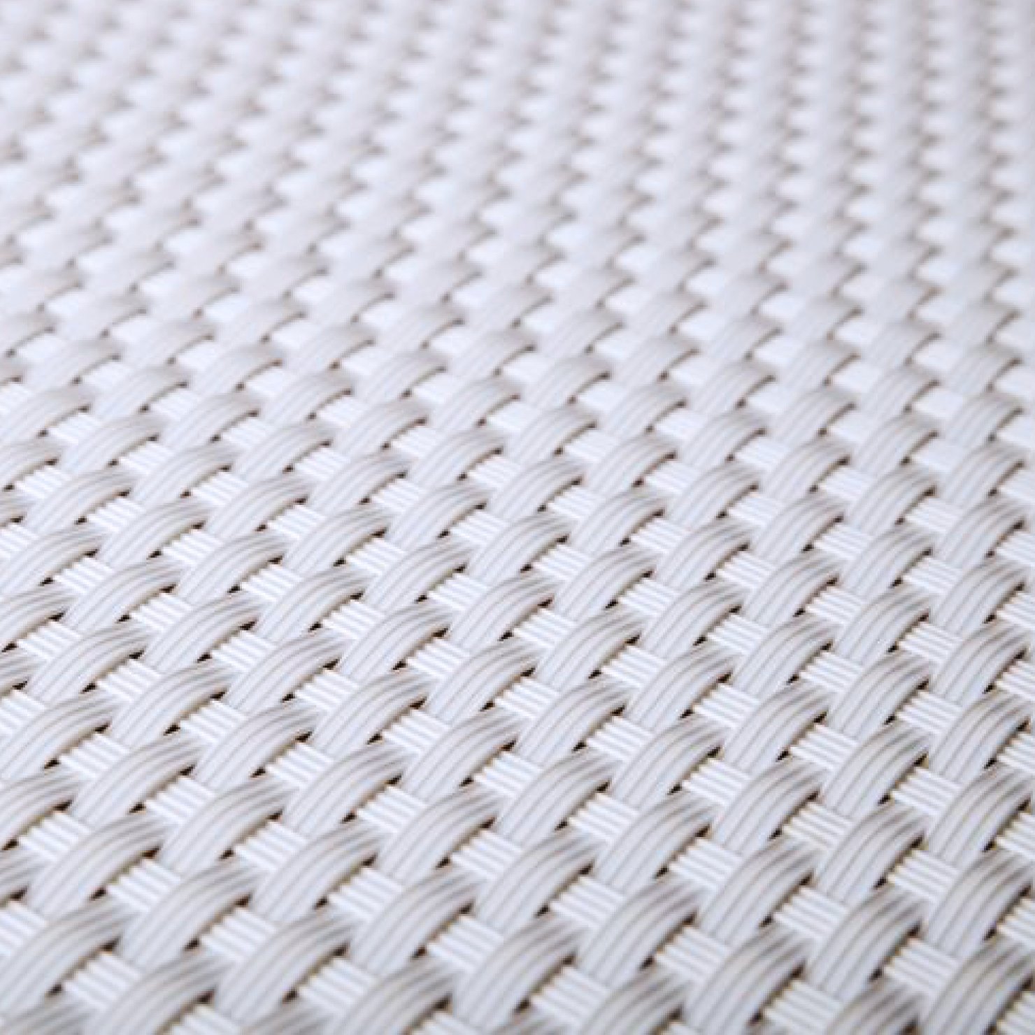 Materialansicht Rattan weiß