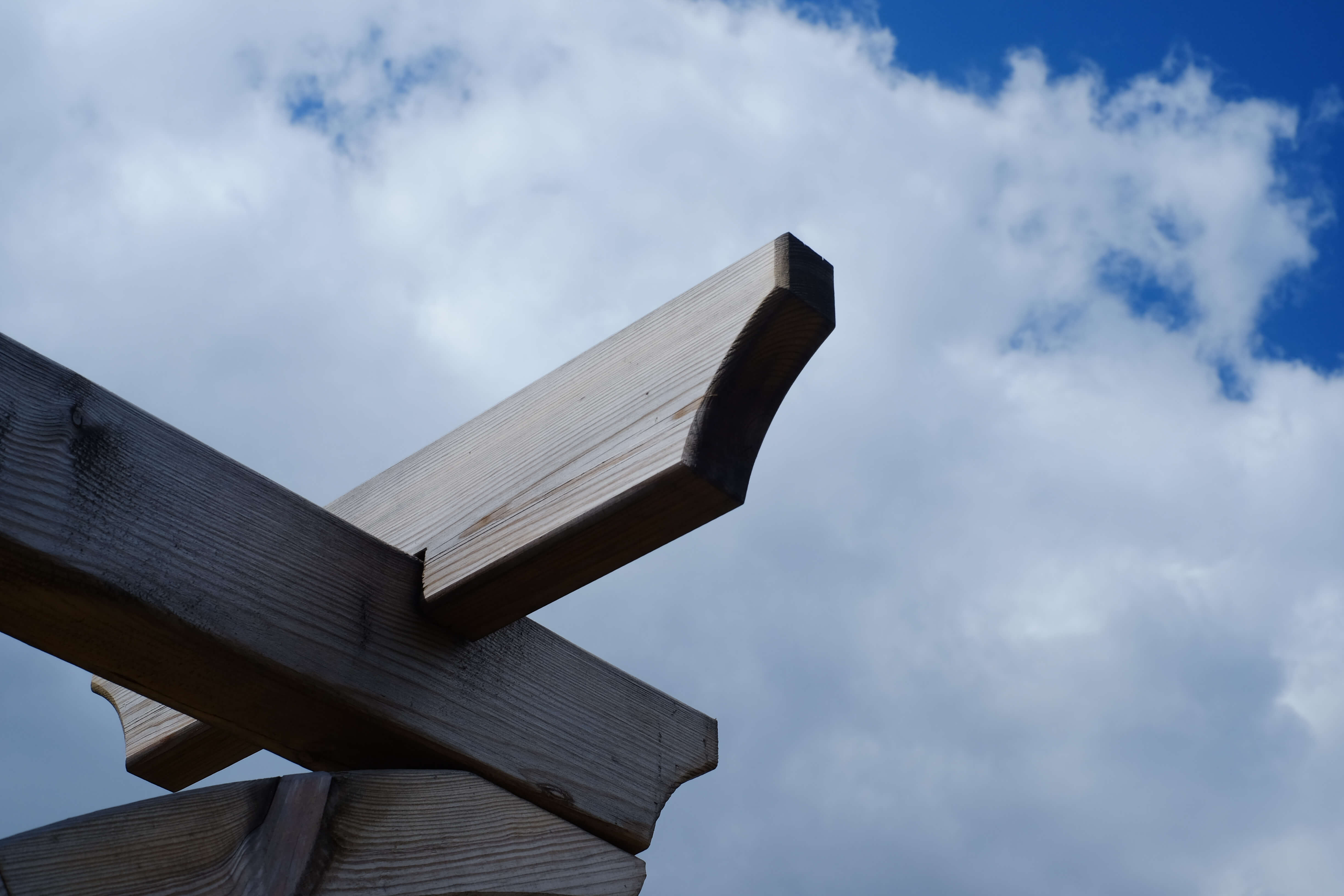 Pergola Montale - Detail Balken