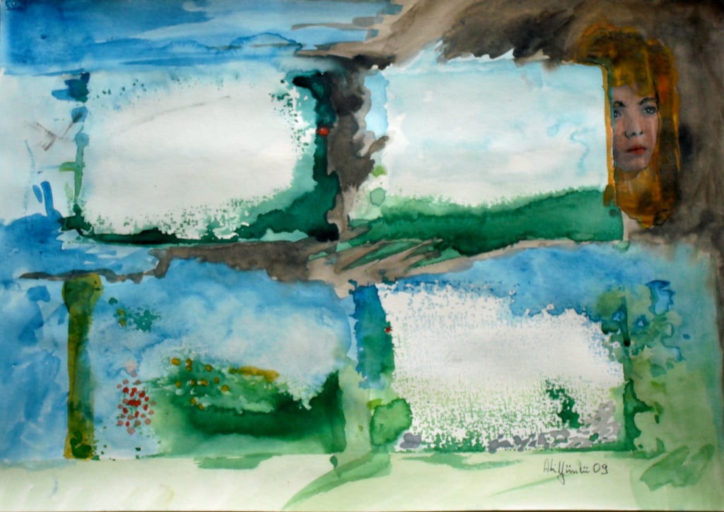 Aquarell Frühling 1/18