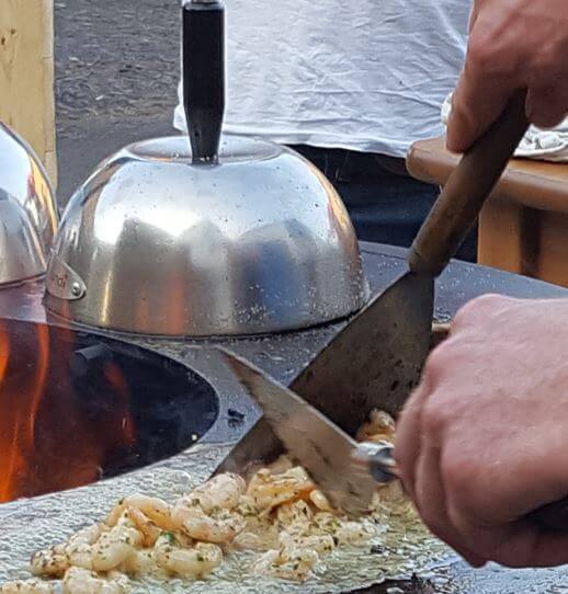 Portionshaube für Grill Nero