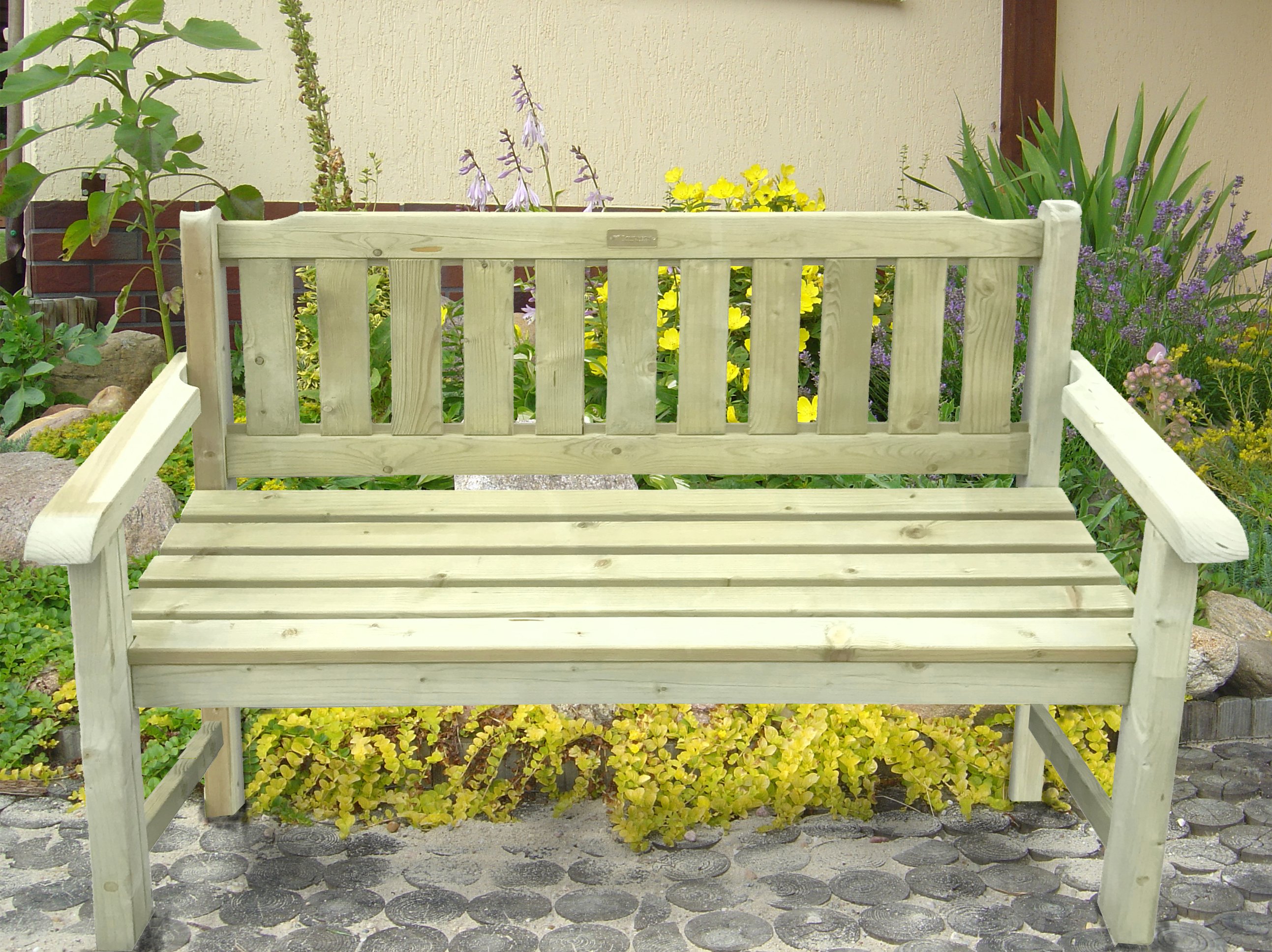 Sitzbank Aldford – 120 x 55 x 90 cm 