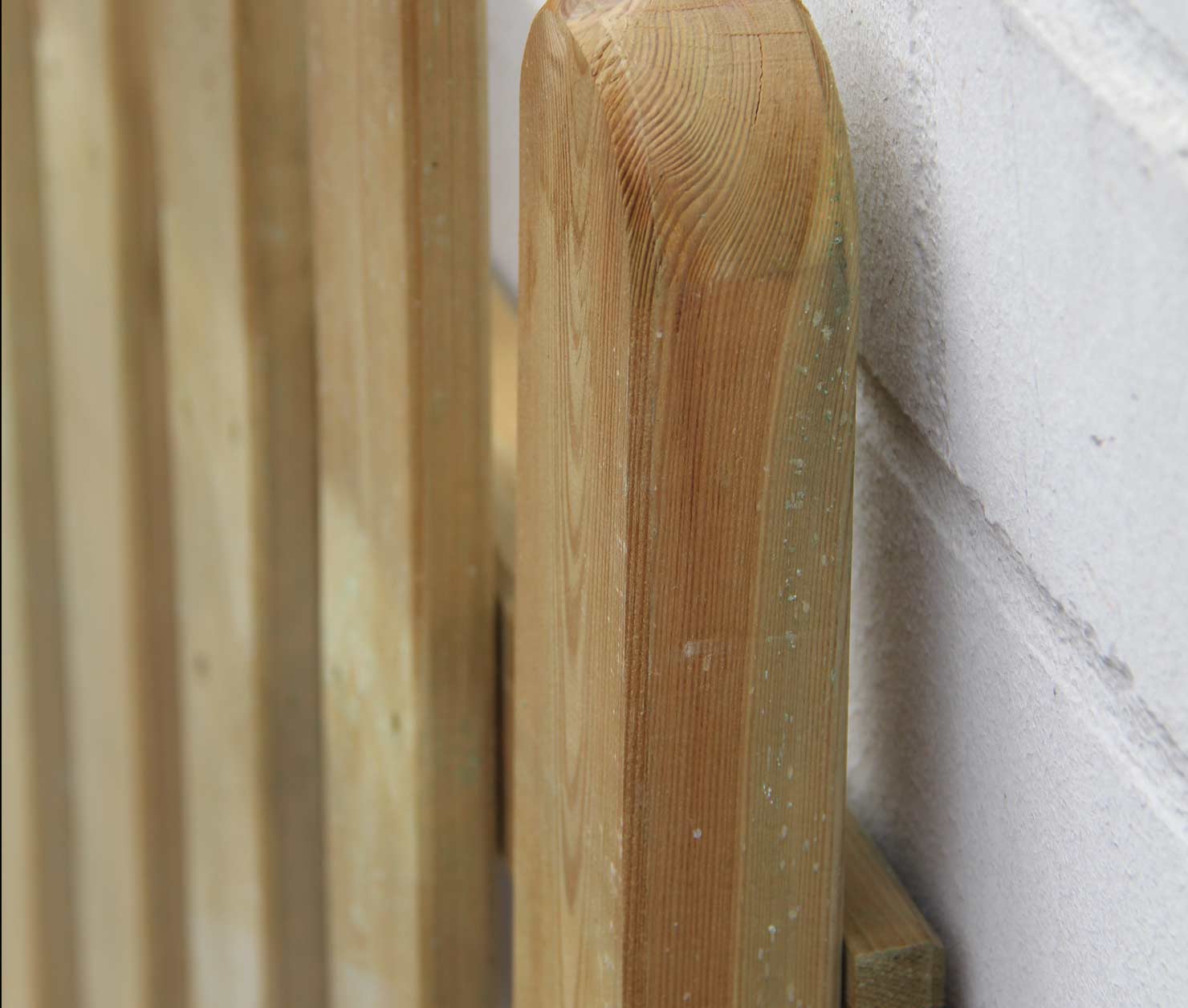 Staketenzaun, Pforte, Detail