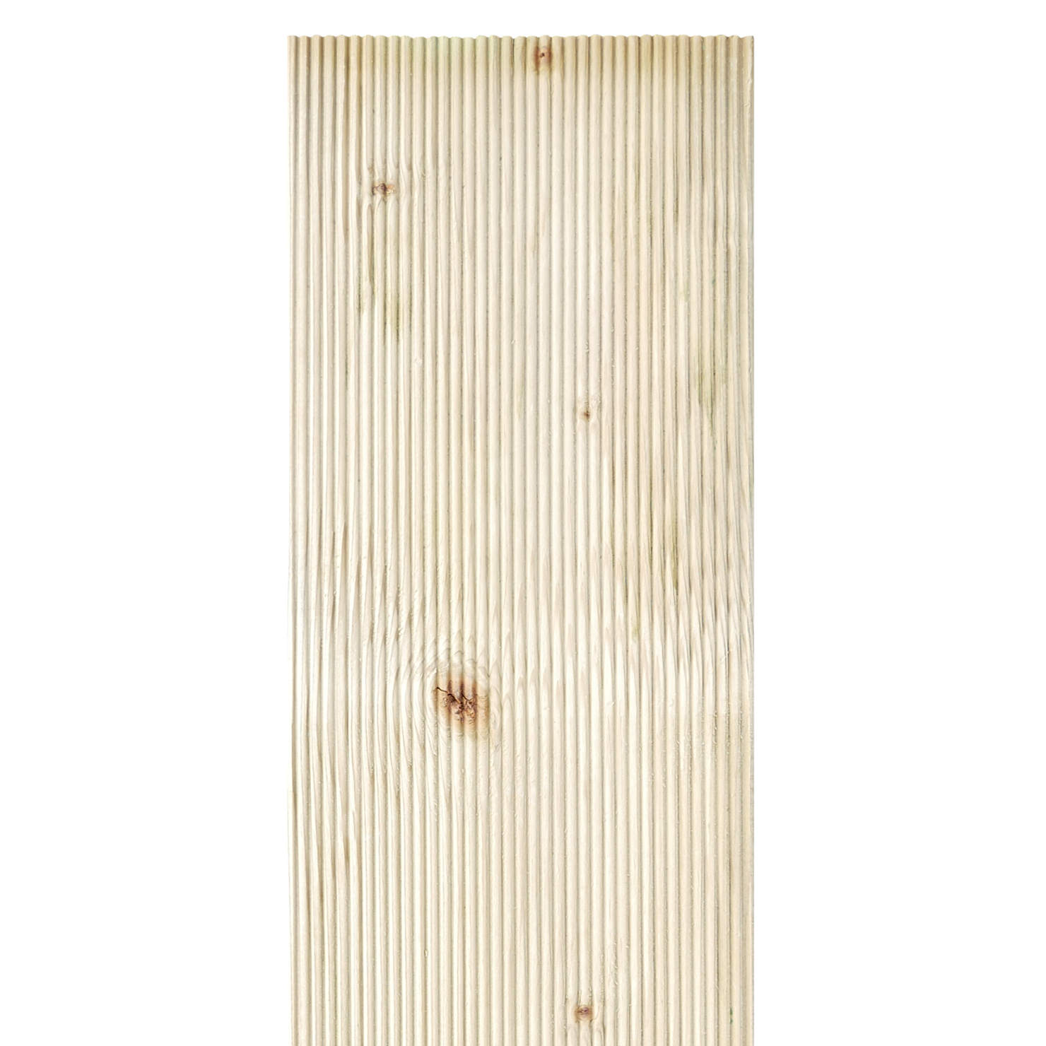 Kiefer, 28 x 115 mm - Draufsicht geriffelt, kesseldruckimprägniert