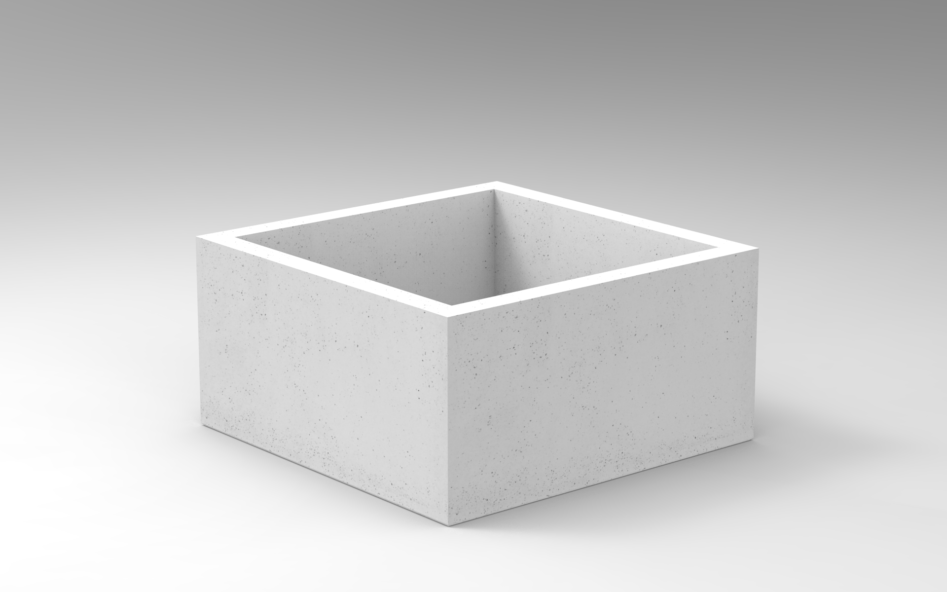 Pflanzkasten Raca-béton 100x100x50 cm