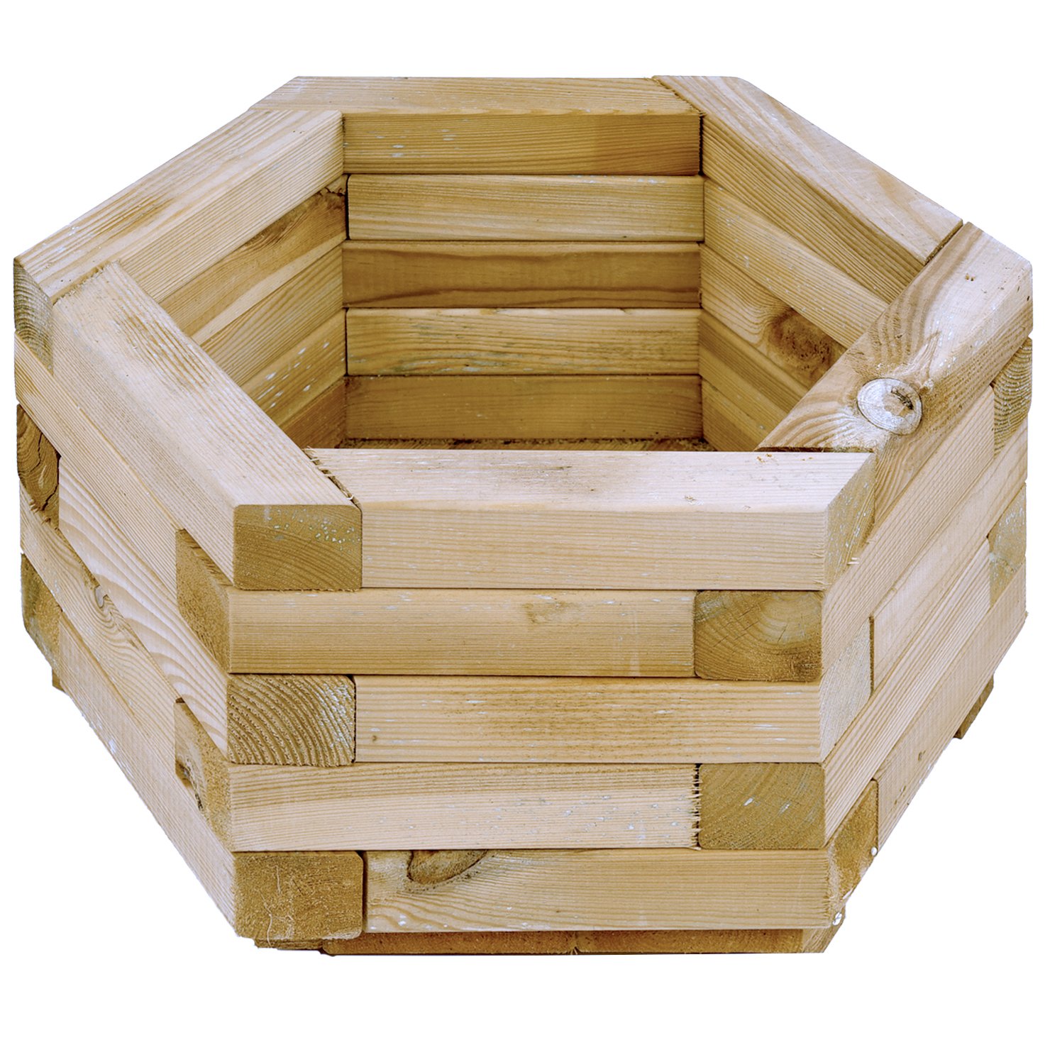 Pflanzkasten Stella sechskant – 47 x 22 cm