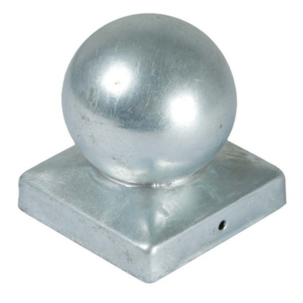 Pfostenabdeckung Metall, Kugel