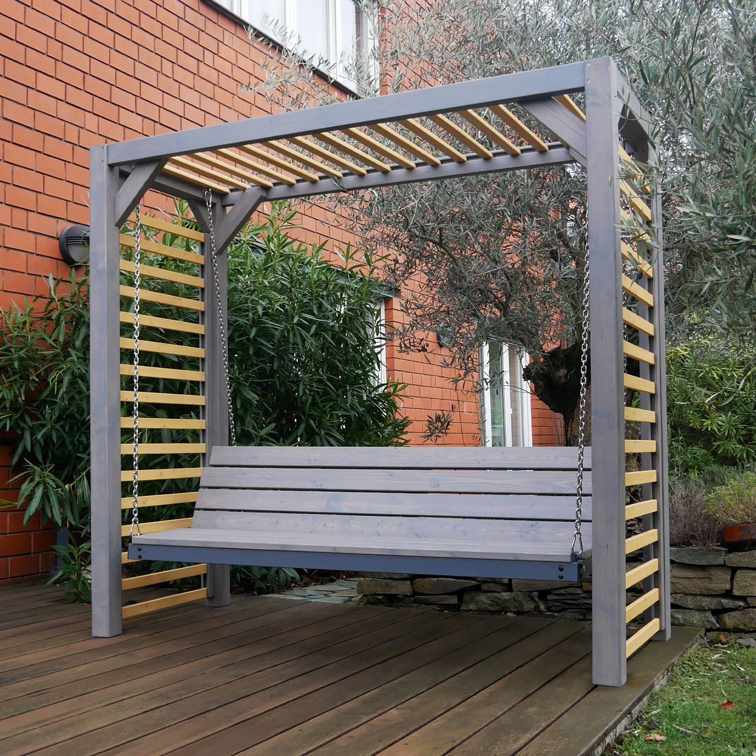 Pergola-Schaukel