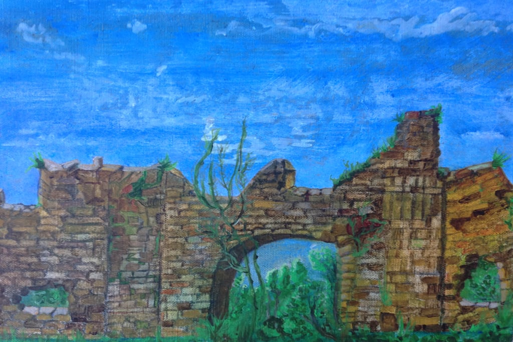 Acrylbild Frühling 11/18