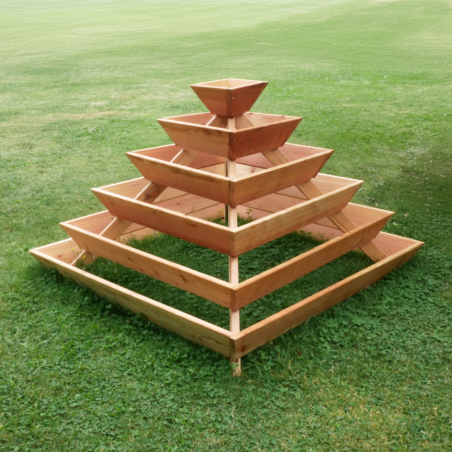 Kräuterpyramide Verbena aus Lärchenholz